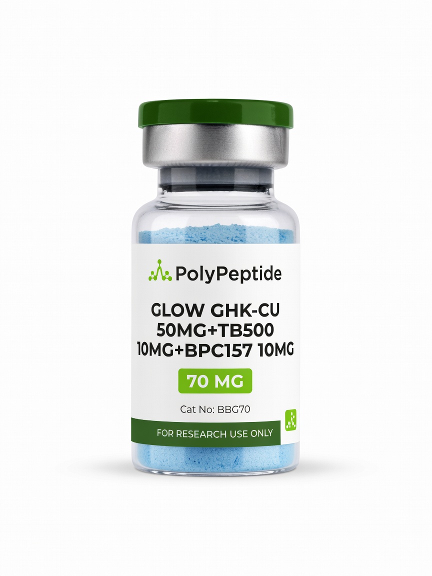 GLOW GHK-CU 50mg+TB500 10mg+BPC157 10mg product photo