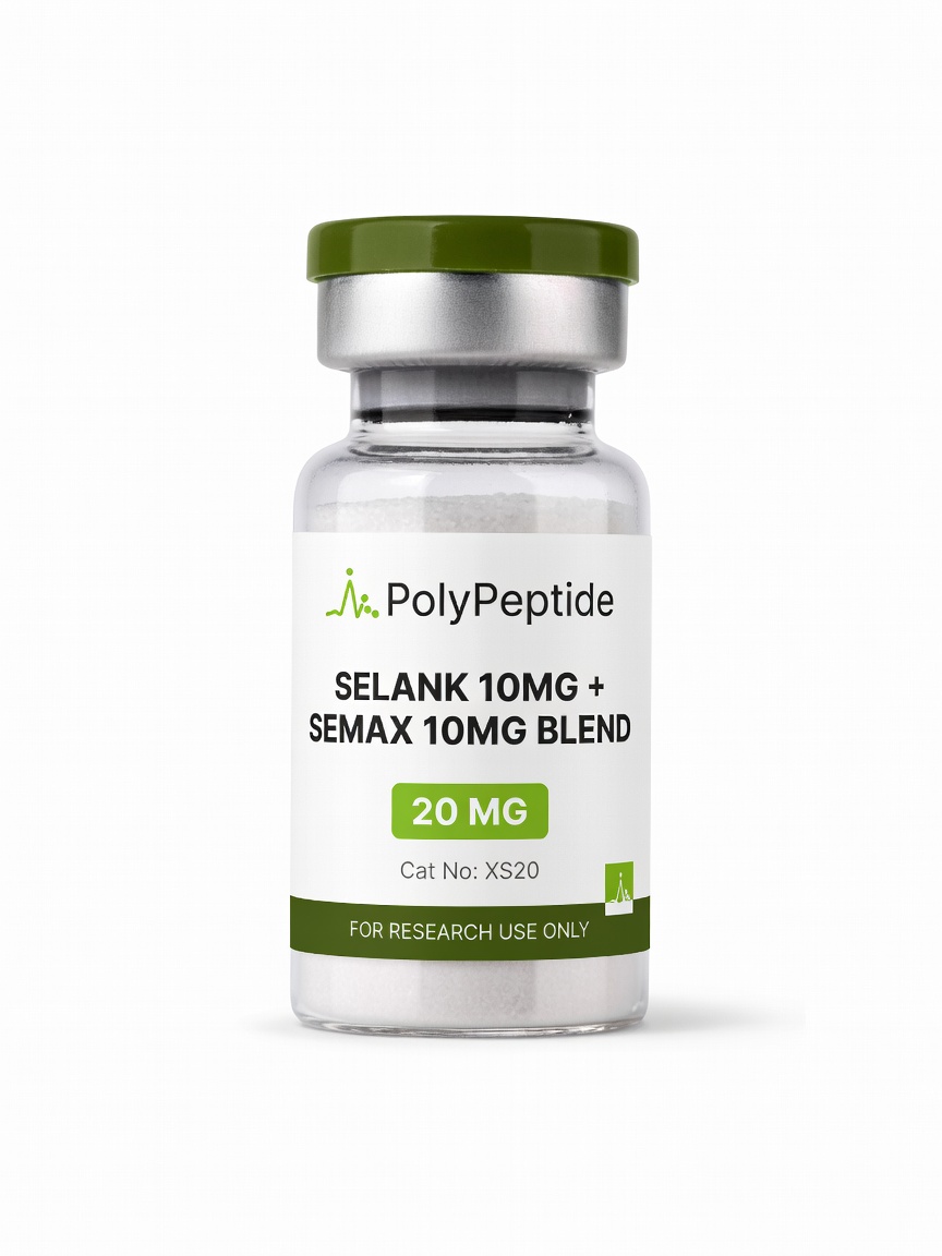 Selank 10mg + Semax 10mg Blend product photo